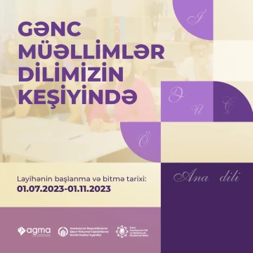 Gənc müəllimlər dilimizin keşiyində