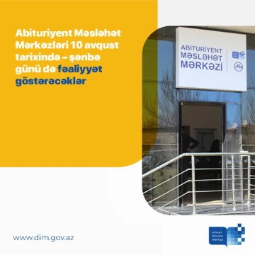 Məsləhət mərkəzlərində ödənişsiz əsaslarla xidmət göstərilir