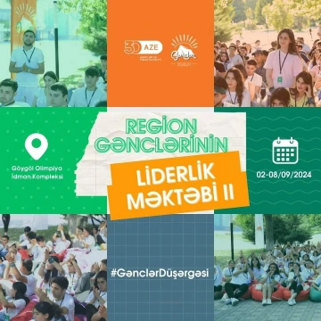 ÖDƏNİŞSİZ "Region tələbələrinin liderlik məktəbi II" layihəsi keçiriləcək