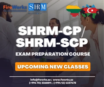 SHRM-CPvə SHRM-SCPbeynəlxalq sertifikatlaşdırma kursu üçün yeni qrupa qeydiyyat başladı