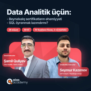 Data Analitika karyerasında beynəlxalq sertifikatların əhəmiyyəti