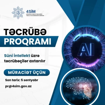 Süni İntellekt ilə bağlı  təcrübə proqramı