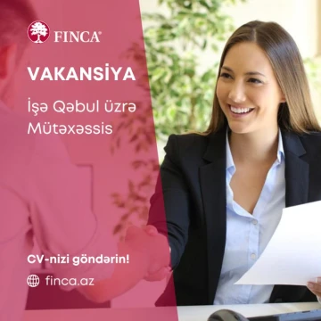 İşə Qəbul üzrə Mütəxəssis vakansiyası