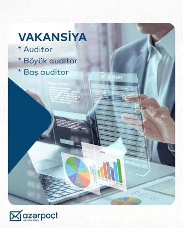 Auditor, Baş auditor və Böyük auditor vəzifələri üzrə vakansiya