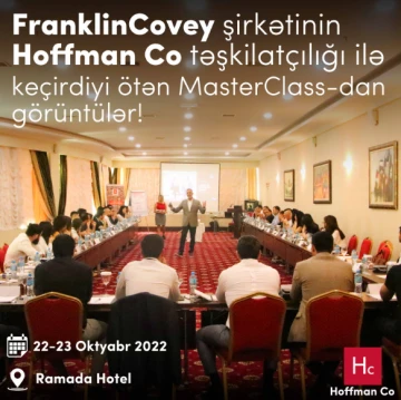 Dünyaca Məşhur Konsaltinq şirkəti  FranklinCovey  Azərbaycanda!