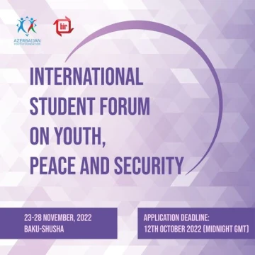 International Student Forum on Youth, Peace, and Security