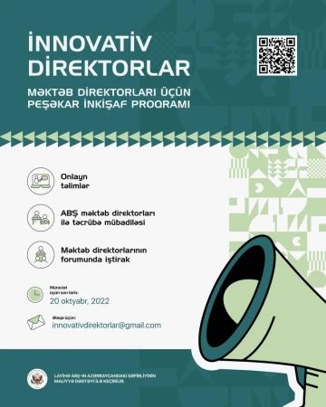 Məktəb direktorları üçün peşəkar inkişaf proqramı