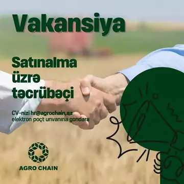 Satınalma üzrə Təcrübəçi vakansiyası