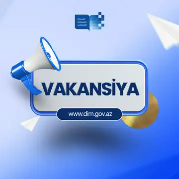 Yoxlama-ölçmə materiallarının işlənməsi departamentində böyük məsləhətçi vəzifəsi üzrə vakansiya elan olunur