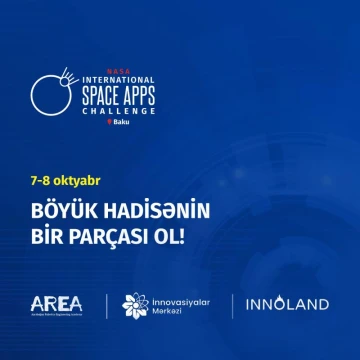 “INNOLAND”də “NASA Space Apps Challenge” hakatonu keçiriləcək