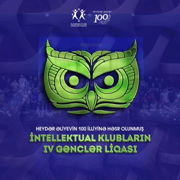 Ölkənin ən böyük intellektual yarışı - “İntellektual Klubların IV Gənclər liqası” başlayır!
