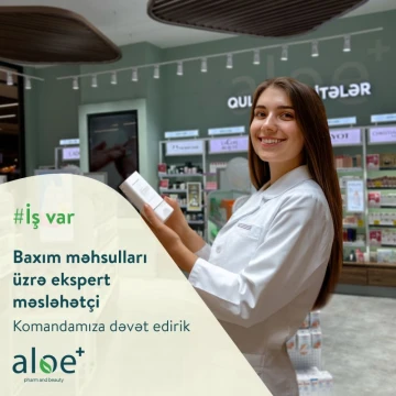 Baxım məhsulları üzrə ekspert məsləhətçi vakansiyası