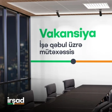 "İşə qəbul üzrə mütəxəssis" vakansiyası