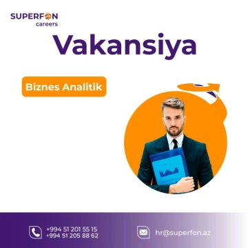 Biznes analitik vakansiyası