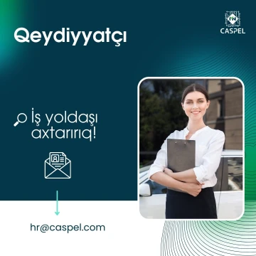"Qeydiyyatçı" vakansiyası