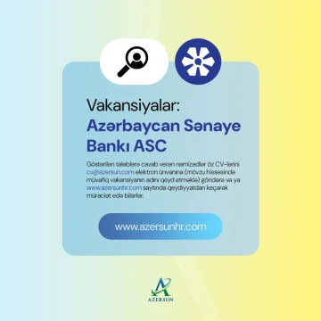 Beynəlxalq Əlaqələr və maliyyə işləri üzrə təcrübəçi vakansiyası