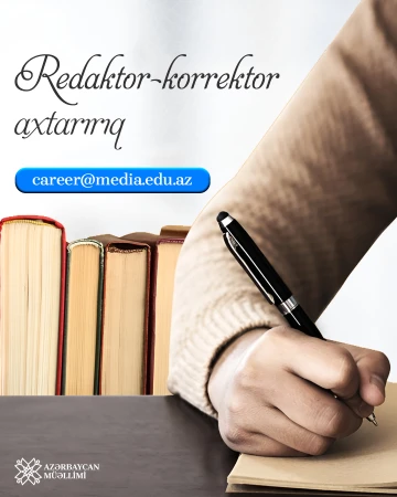 "Azərbaycan müəllimi" redaktor-korrektor axtarır