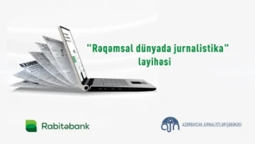 “Azərbaycan Jurnalistlər Şəbəkəsi” İB “Rəqəmsal dünyada jurnalistika” layihəsinin başlandığını elan edir