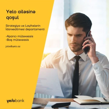 Yelo-da yeni vakansiya açıqdır!
