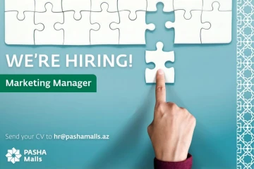 Vacancy: Marketing Manager