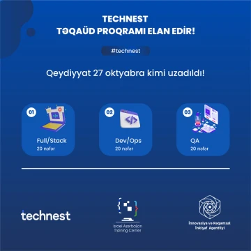 "Tecnnest" Təhsil təqaüdü proqramı