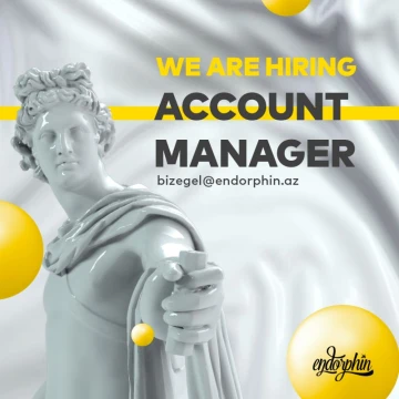 "Account Manager" vakansiyası