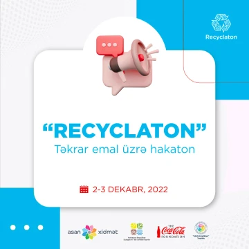 Azərbaycanda ilk dəfə tullantıların azaldılması üzrə hakaton baş tutacaq