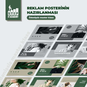 “Reklam posterinin hazırlanması" adlı master klass keçiriləcək (ÖDƏNİŞSİZ)