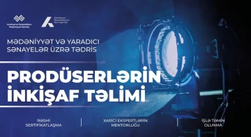 Prodüserlərin və prodüser olmaq arzusunda olan şəxslərin nəzərinə