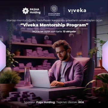 Startap mentoru olmaq istəyənlərə xoş xəbər!