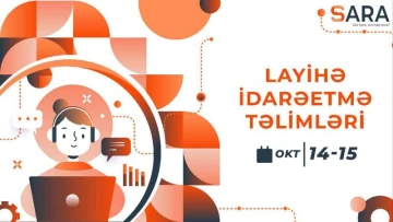 Layihə Menecmenti təlimi keçiriləcək (ÖDƏNİŞSİZ)