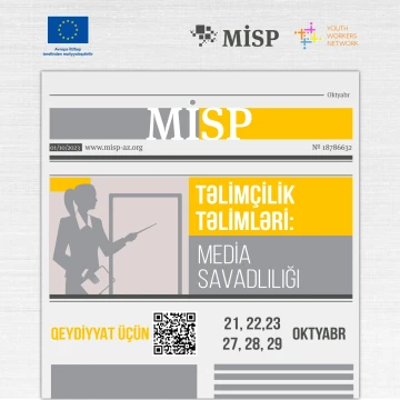 Gənclər üçün ödənişsiz “Media savadlılığı səfirləri” proqramı