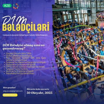 Qlobal məqsədlərin həllində iştirak axtaran bir tələbə liderisiniz?