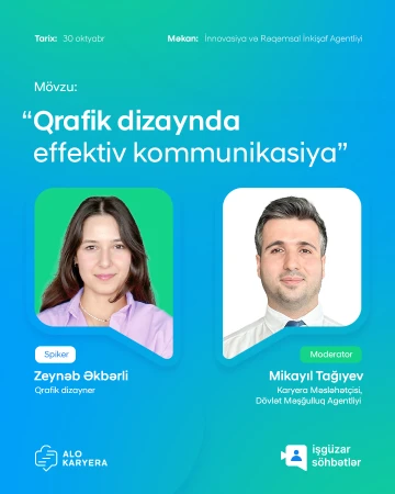 "Qrafik dizaynda effektiv kommunikasiyanın qurulması" seminarı keçiriləcək (ÖDƏNİŞSİZ)