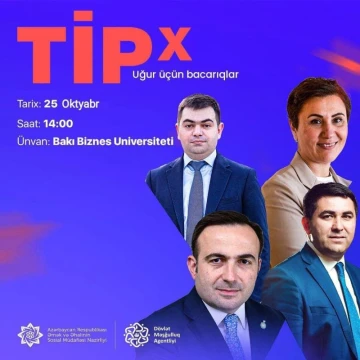 “TİPx: Uğur üçün bacarıqlar” konfransı keçiriləcək