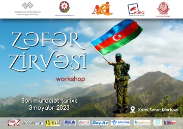 “ZƏFƏR ZİRVƏSİ” adlı workshop keçiriləcək
