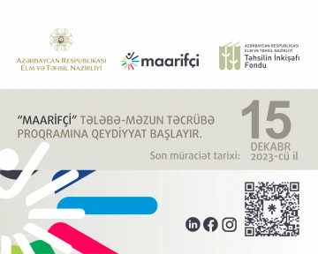 “Maarifçi” tələbə-məzun təcrübə proqramı