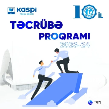 "Kaspi" Təhsil Şirkəti Təcrübə Proqramını elan edir