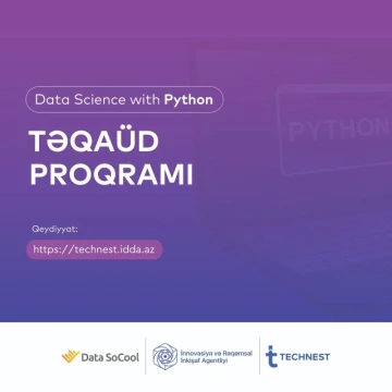 Təqaüdlə “Data Science with Python” təlim proqramı