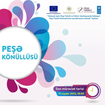 Aİ və BMT-nin İnkişaf Proqramı peşə təhsilinə könüllülərin cəlbi üçün yeni təşəbbüs elan edir