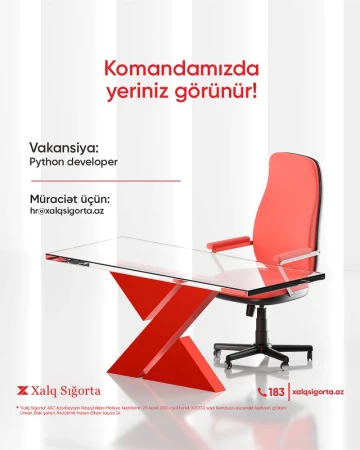 Python Developer vakansiyası