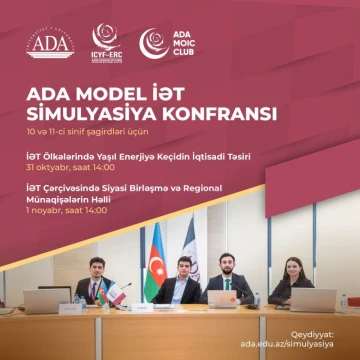 ADA MODEL İƏT SİMULYASİYA KONFRANSI 2024