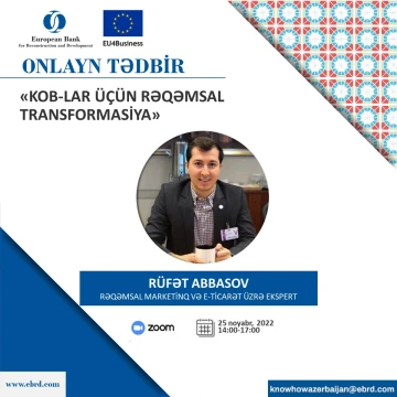 KOB-lar üçün Rəqəmsal Transformasiya üzrə tədbir