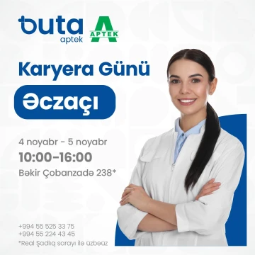 Buta Aptek Karyera günü elan edir !