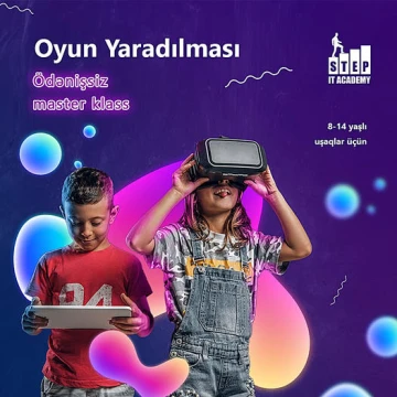 "Oyun yaradılması" Ödənişsiz Master Klass