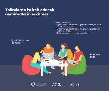 "Agile training program" adlı layihə keçiriləcək (ÖDƏNİŞSİZ)
