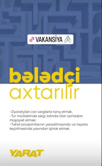 Bələdçi vakansiyası