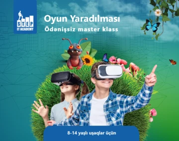 Oyun yaradılması - ödənişsiz master klass