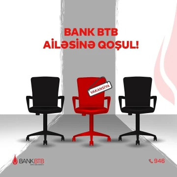 Bank BTB - də vakansiyalar