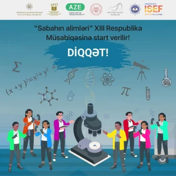 “Sabahın alimləri” XIII Respublika Müsabiqəsinə qeydiyyat başlayır